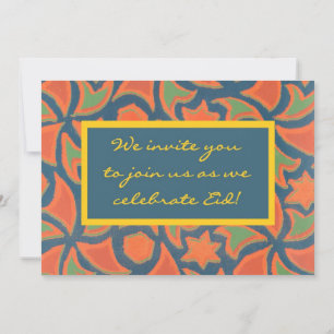 Convite Para Celebração De Eid - Design Tradicio