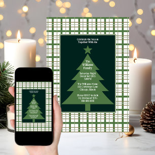 Convite para celebração de feriados de festas de N