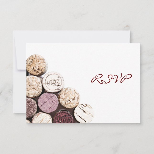 Convite para celebração de jantar com vinho (Frente)