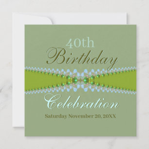 Convite para Celebrações de Aniversário