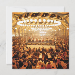 Convite para Cerveja Oktoberfest