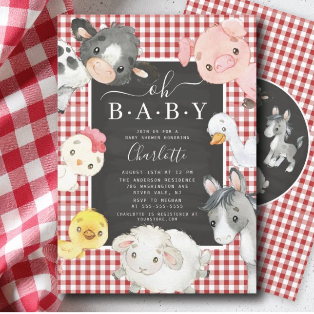 Convite para Chá de Animais de Exploração Cura (Criador carregado)