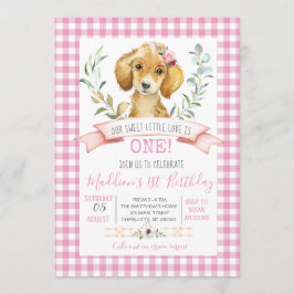 convite para chá de aniversário de cachorro, anive