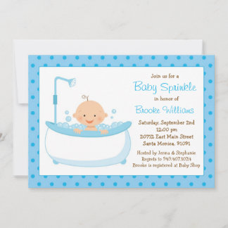 Convite para Chá de Baby Sprinkle