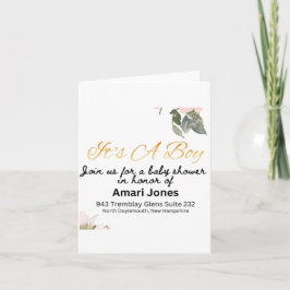 Convite para Chá de Bebê