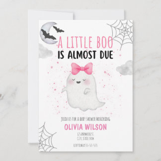 CONVITE PARA CHÁ DE BEBÊ DA LITTLE BOO É PRA JÁ
