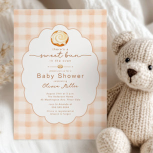 Convite para Chá de Bebê da Sweet Bun