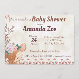 convite para chá de bebê / festa de aniversário oh