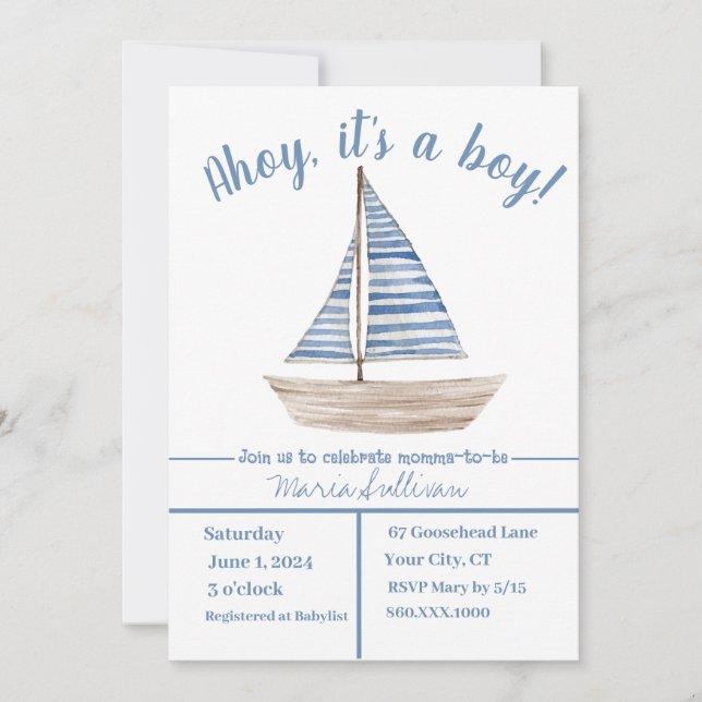 Convite para Chá de Bebê-NABAIXO (Frente)