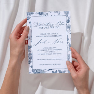 Convite para chá de casamento