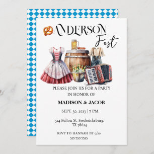 Convite para Chá de casamento de Código do Casal O