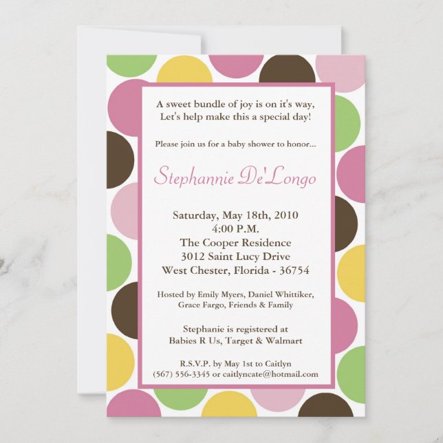 Convite para Chá de fraldas da Rainha da Selva Saf (Frente)