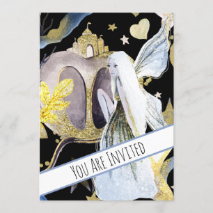 *~* Convite para Chá de fraldas de Fada de Fada de