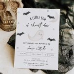 Convite para Chá de fraldas de Halloween de SUGARB<br><div class="desc">A coleção de Halloween do AÇÚCAR, onde o assustador encontra-se doce da forma mais deliciosa. Mergulhe na perfeita mistura de elegância e elegância enquanto explora o encanto carinhoso do nosso fantasma de aquarela, um espectro amigável que adiciona uma adorável assustação às suas festividades de Halloween. Dançando ao lado estão morcegos,...</div>