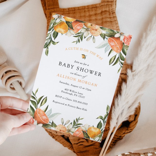 Convite para Chá de fraldas de Pequeno Cutil (Criador carregado)