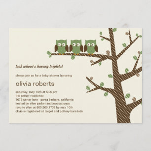 Convite para Chá de fraldas de Perpletos de Donati