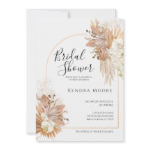 Convite para Chá de fraldas de Quadros Arrancados 