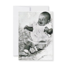 Convite para Chá de fraldas "não é permitido chora