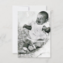 Convite para Chá de fraldas "não é permitido chora