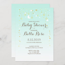 Convite para Chá de fraldas Neutro de Gênero da Es