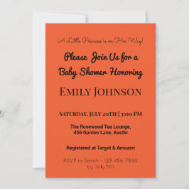 Convite para Chá de fraldas Rosa Esbranquiçado par