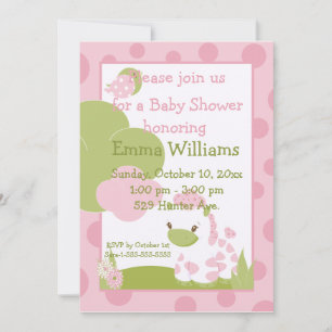 Convite Para Chá de fraldas Safari Babiez