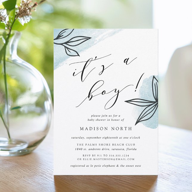 Convite para Chá de fraldas Secreto do Jardim (Criador carregado)