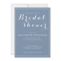 Convite para Chá de Noiva - Belo e Elegante