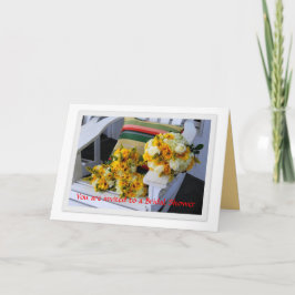 Convite para Chá de Noiva, Bouquets, Cadeira Adiro