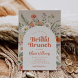 Convite para Chá de panela de flor selvagem Brunch<br><div class="desc">Chá de panela de flor selvagem pronto para ser personalizado por você!</div>