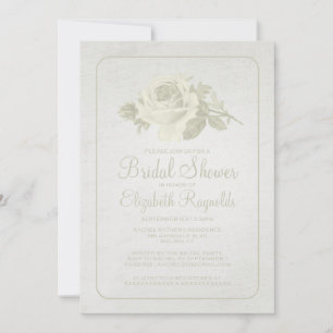 Convite Para Chá de panela De Frota/Floral Russo