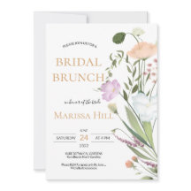 Convite para Chá de panela de verde selvagem Brunc