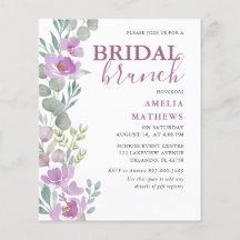 Convite para Chá de panela Eucalyptus Cor-de-Rosa 