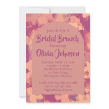Convite para Chá de panela Floral Purple de Divers