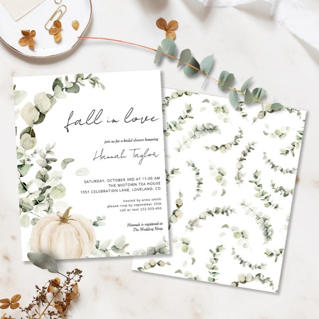 Convite Para Chá de panela Pumpkin Apaixonado (Criador carregado)