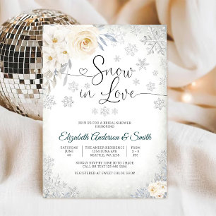Convite para Chá de Panela Snow in Love