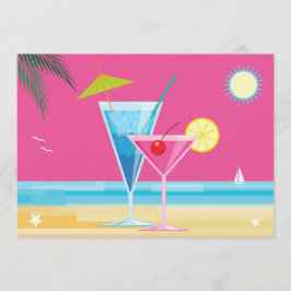 Convite para Chá de Summertime