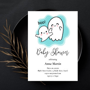 Convite para Chá do Baby Boo Ghost
