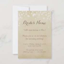 Convite para Chá do Parergle Sparkle