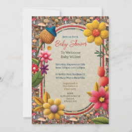 Convite para Chá do Partido da Natureza Mushroom