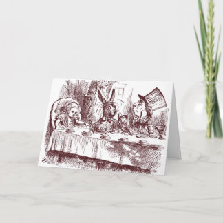 Convite para Chá Mad Hatter