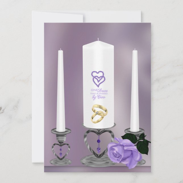 Convite para chás de casamento (Frente)