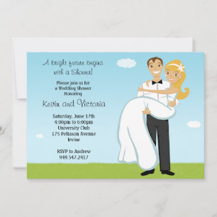 Convite para Chás de casamento casais