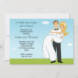 Convite para Chás de casamento casais