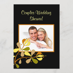 Convite para Chás de casamento de Casais Modernos