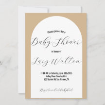 Convite para chás de fraldas