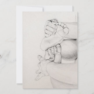 Convite para Chás de fraldas