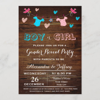 Convite para Chás de fraldas