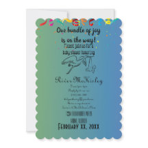 Convite para chás de fraldas