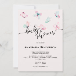 Convite para chás de fraldas.